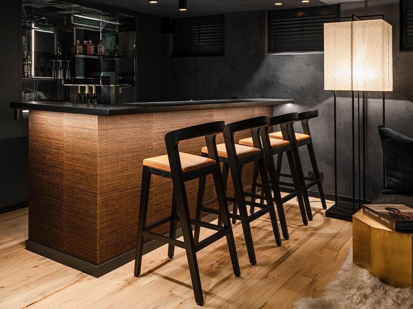 Wildspirit Деревянный табурет со встроенной подушкой и подставкой для ног Play sun-id-1389077 - Вид №8