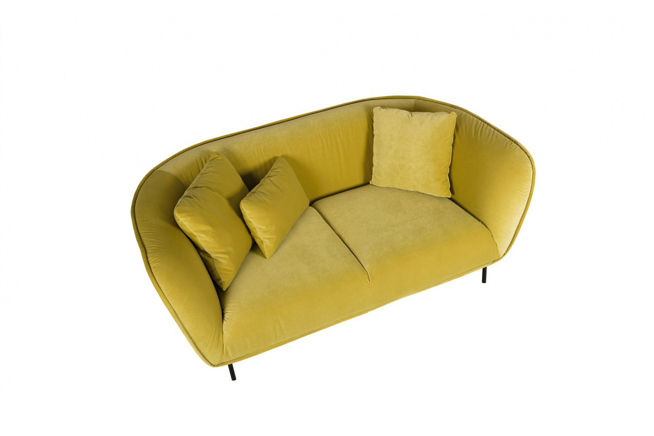 Диван Maja двухместный прямой желтый SITS ДИЗАЙНЕРСКИЕ, MAJA 192153 Желтый  - Вид №5