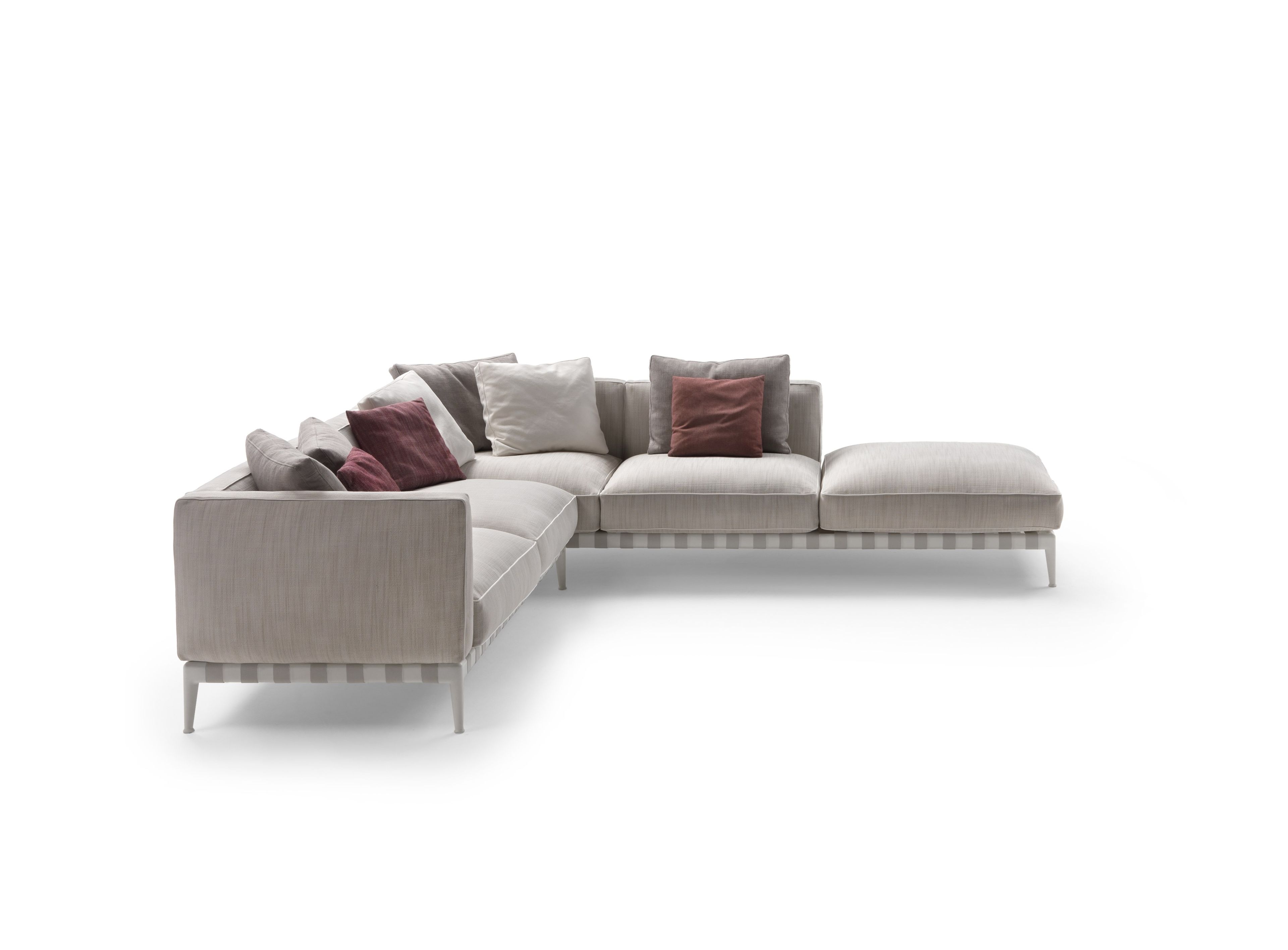 Ткань открытый секционный диван Flexform Атлас ARCH-00134214 - Вид №4