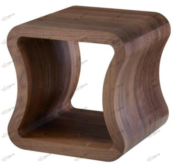 Ligne Roset Квадратный журнальный столик из дуба  19980128 
