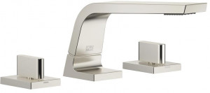 13714705-06_1_20004705-06_1_20004706-06_1 Смеситель для умывальника на три отверстия без сливного гарнитура - платина матовая Dornbracht CL.1