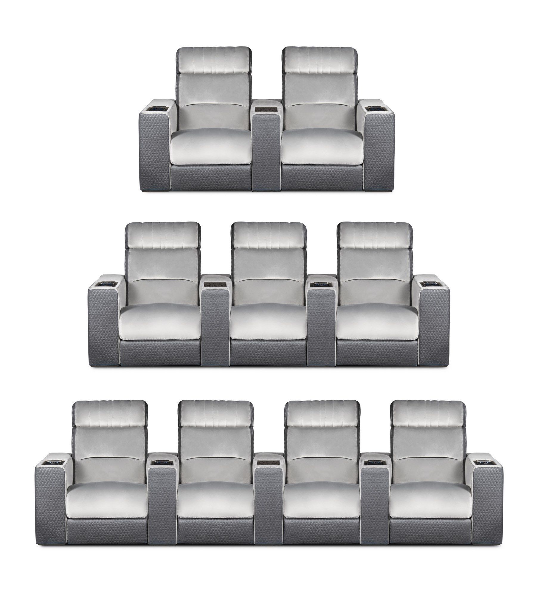 Кресло для домашнего кинотеатра с электрическим движением Formitalia Дастин ARCH-00062527 - Вид №1