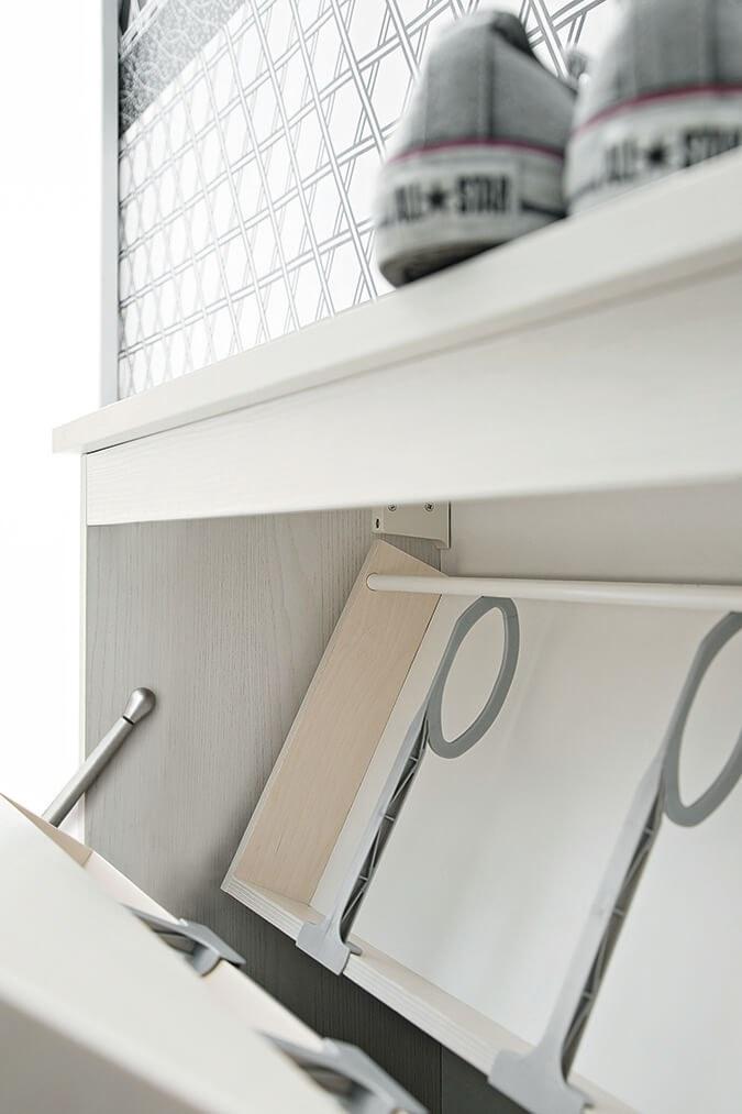 Birex Обувной шкаф со встроенной лавкой Minima sun-id-1413016 - Вид №3