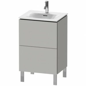 LC659400707 Тумбочка напольная L-Cube #LC6594 520 x 421 мм Бетонно-серый матовый декор