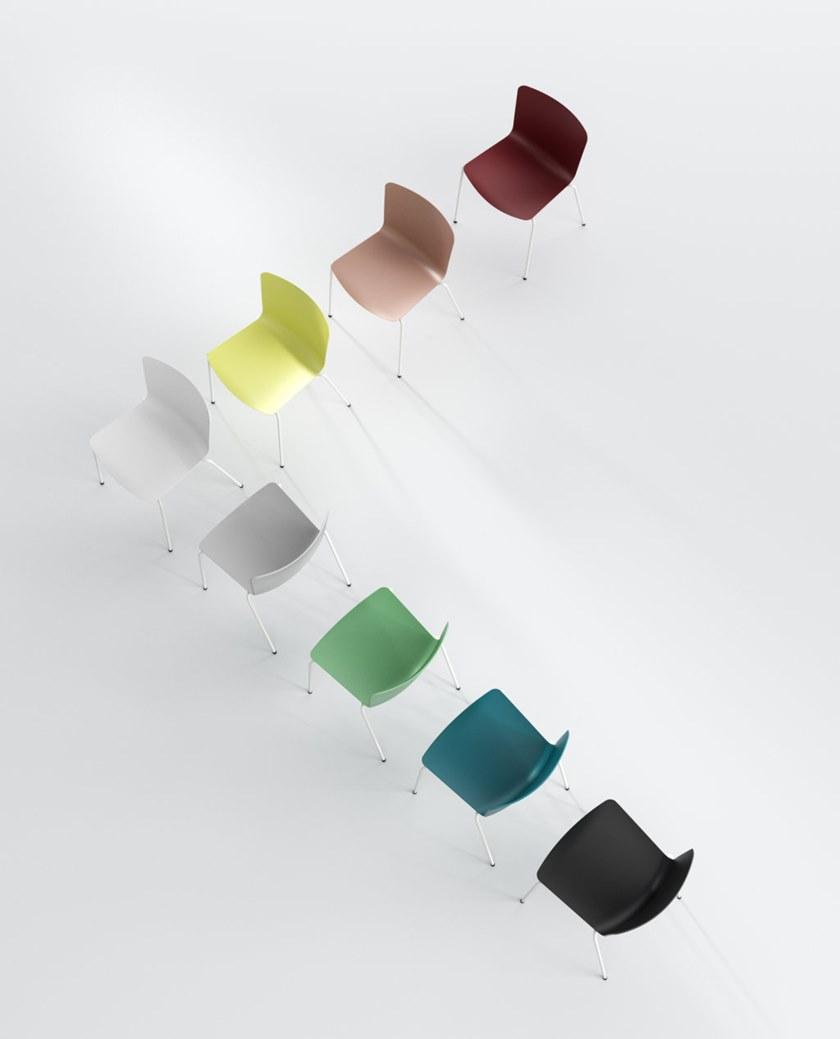 IBEBI Штабелируемый стул из полипропилена Zaza sun-id-1485171 - Вид №4