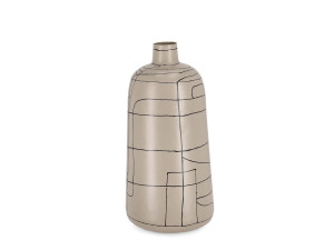 Металлическая ваза ручной работы