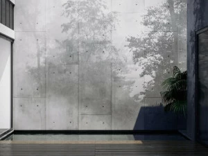 GLAMORA Моющиеся виниловые обои под стену с цветочными мотивами Shadow