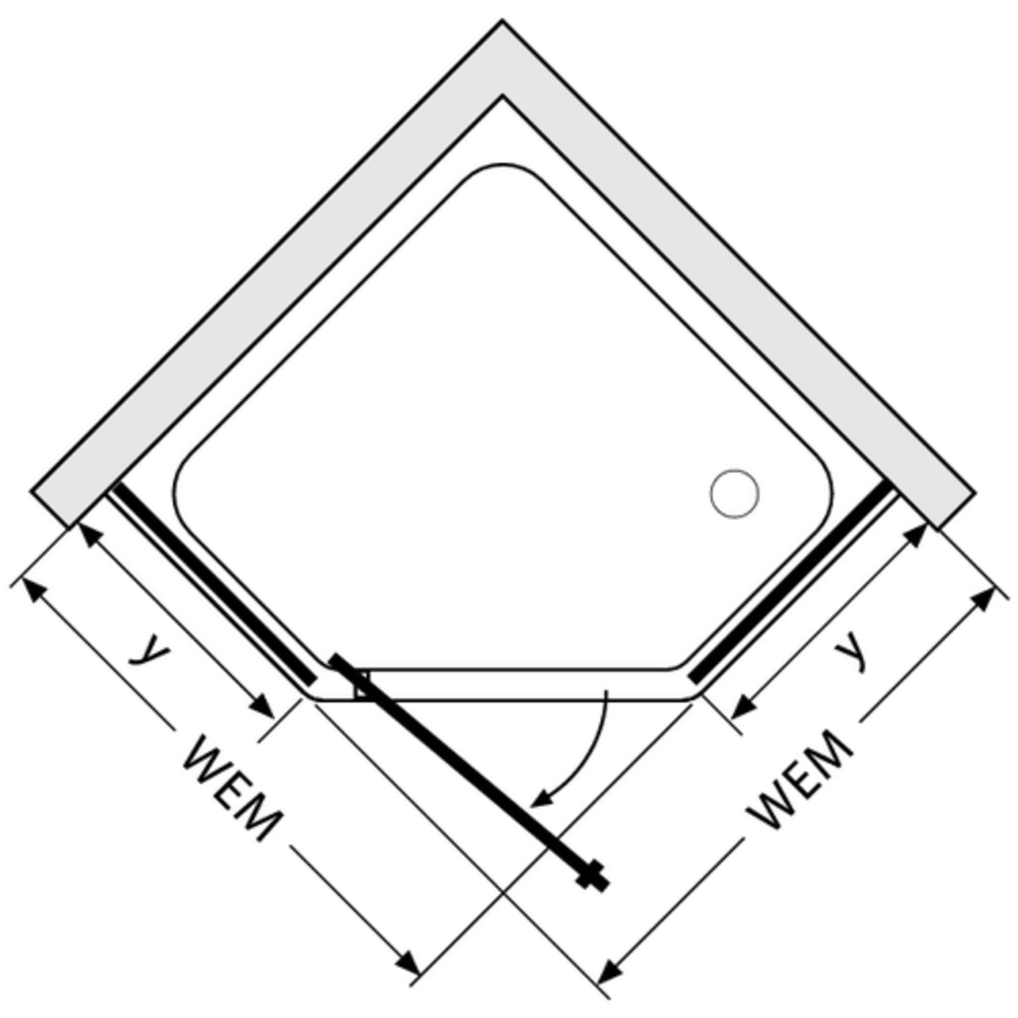 296.500001 Carat Collection душевая кабина Duscholux 45666 - Вид №1