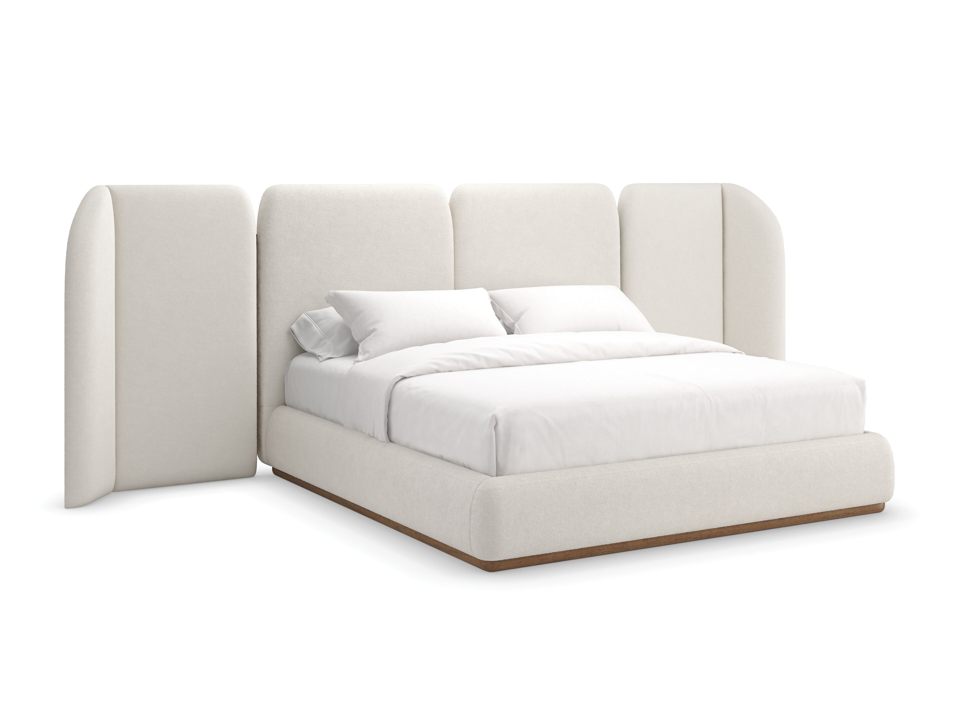 Двуспальная кровать из ткани Caracole MALTA ARCH-00123500