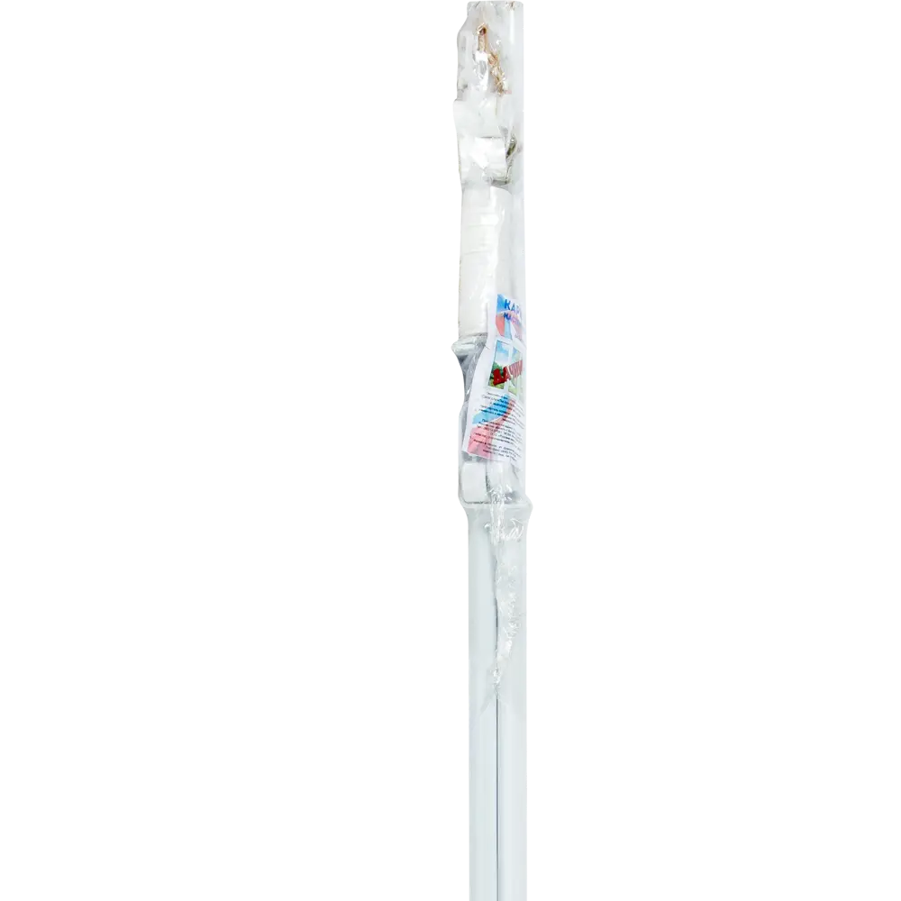 Карниз однорядный «Дачник» 240 см металл/пластик цвет белый 82242564 STLM-2165561 Santreyd - Вид №2
