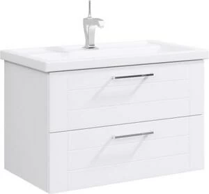 Манчестер Тумба под умывальник подвесная, цвет белый, MAN01082