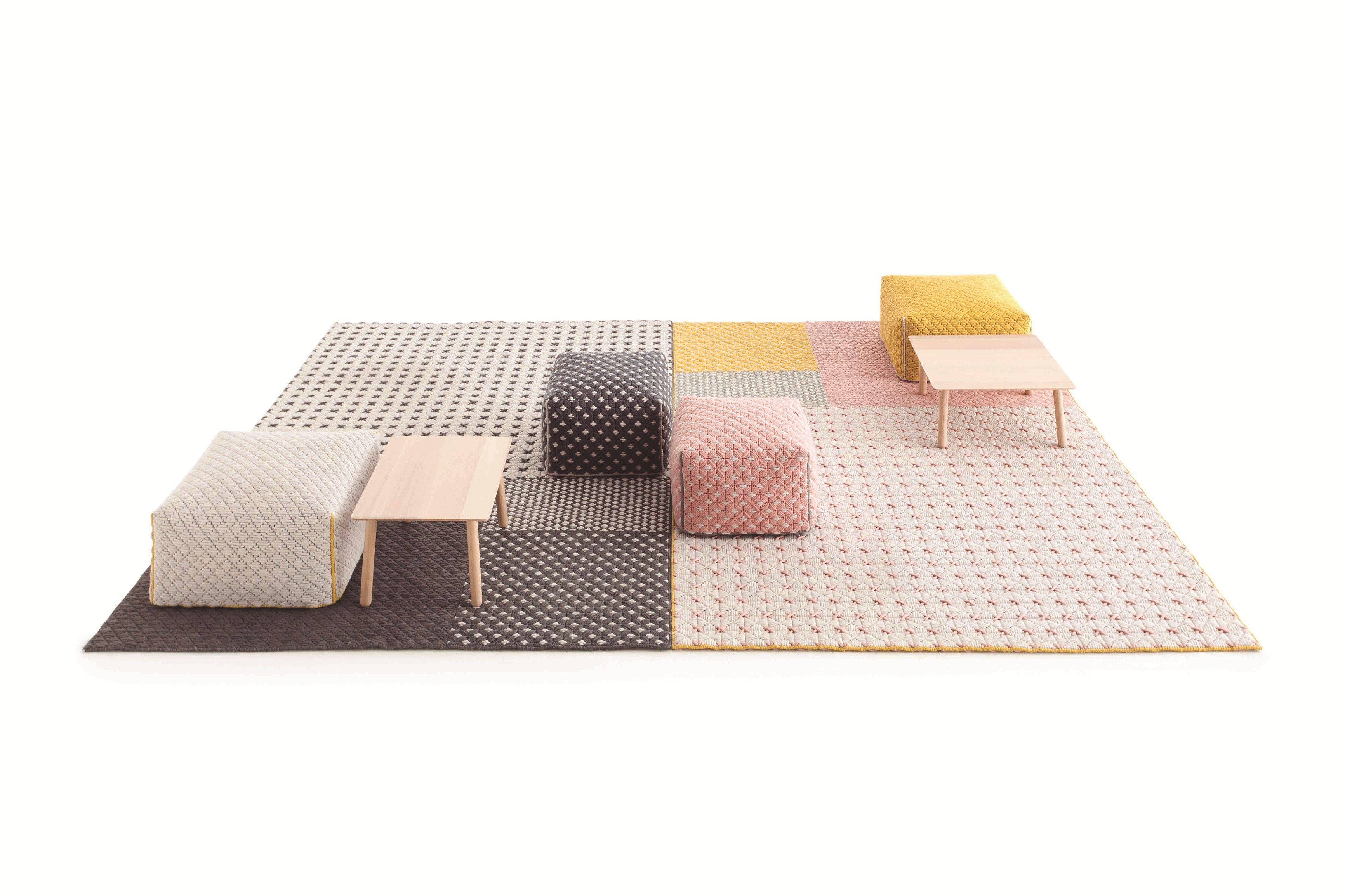 Прямоугольный ковер ручной работы из ткани GAN Silaï ARCH-00103936 - Вид №13