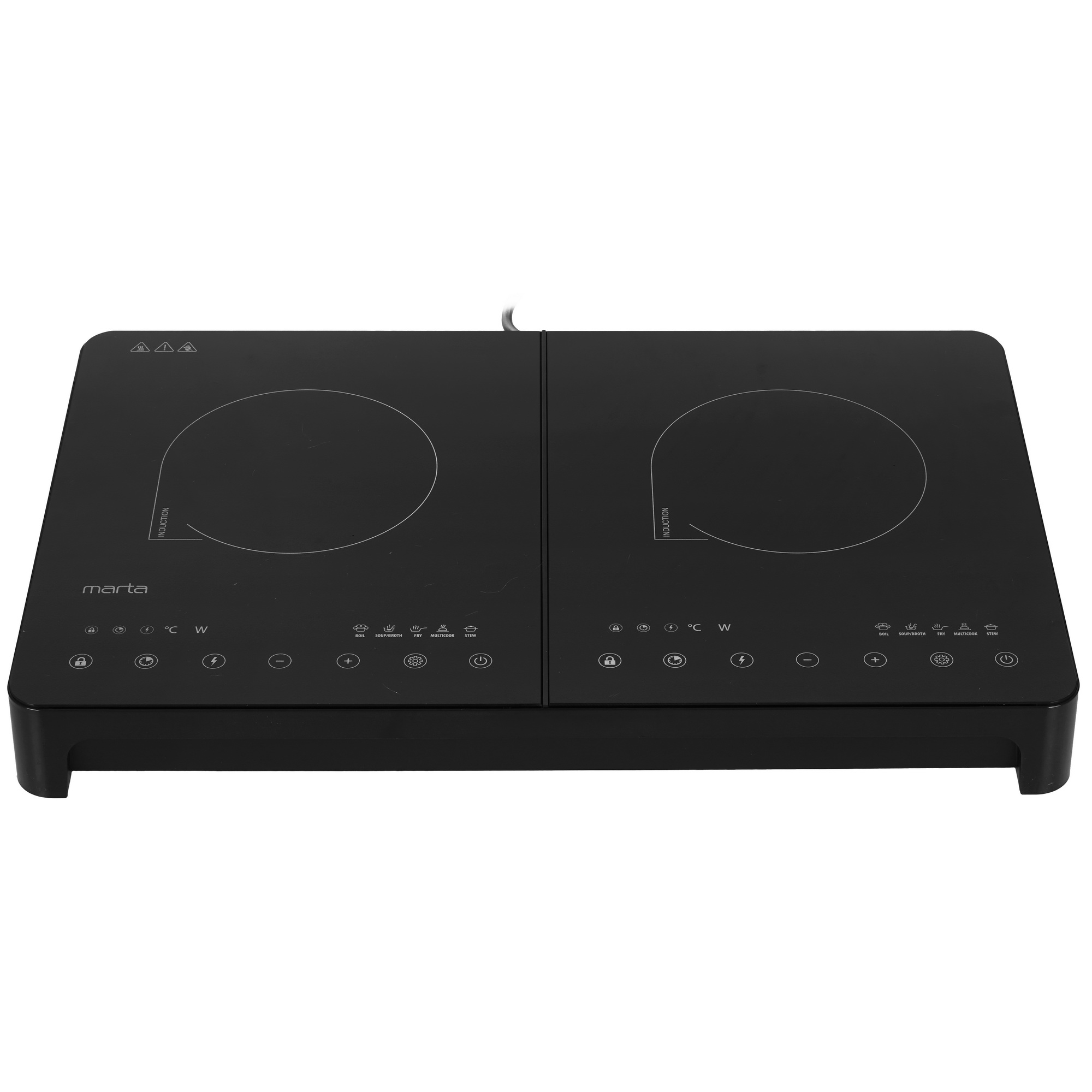 9177364 Плита компактная электрическая MARTA MT-HP4229A черный STDN-0038691 - Вид №1