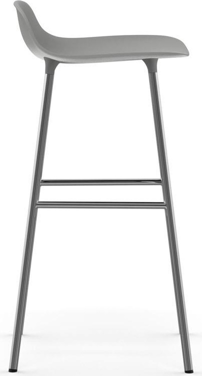 603163 Барный стул 75 см Серый хром Normann Copenhagen Form - Вид №2
