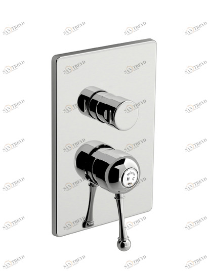 FIR Italia Наружная часть для встраиваемого настенного смесителя для душа  MELROSE 70 70.5017.8 