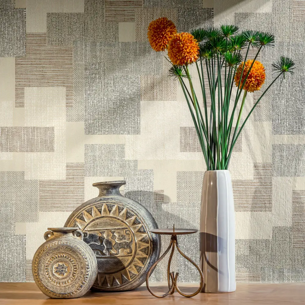 Обои виниловые Home Color Sahara серые 0.53 м 196-44 15492343 STLM-2092499 - Вид №2