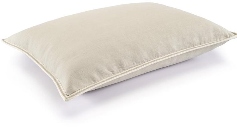 Élitis Однотонная прямоугольная подушка из льна sun-id-1357150 - Вид №1