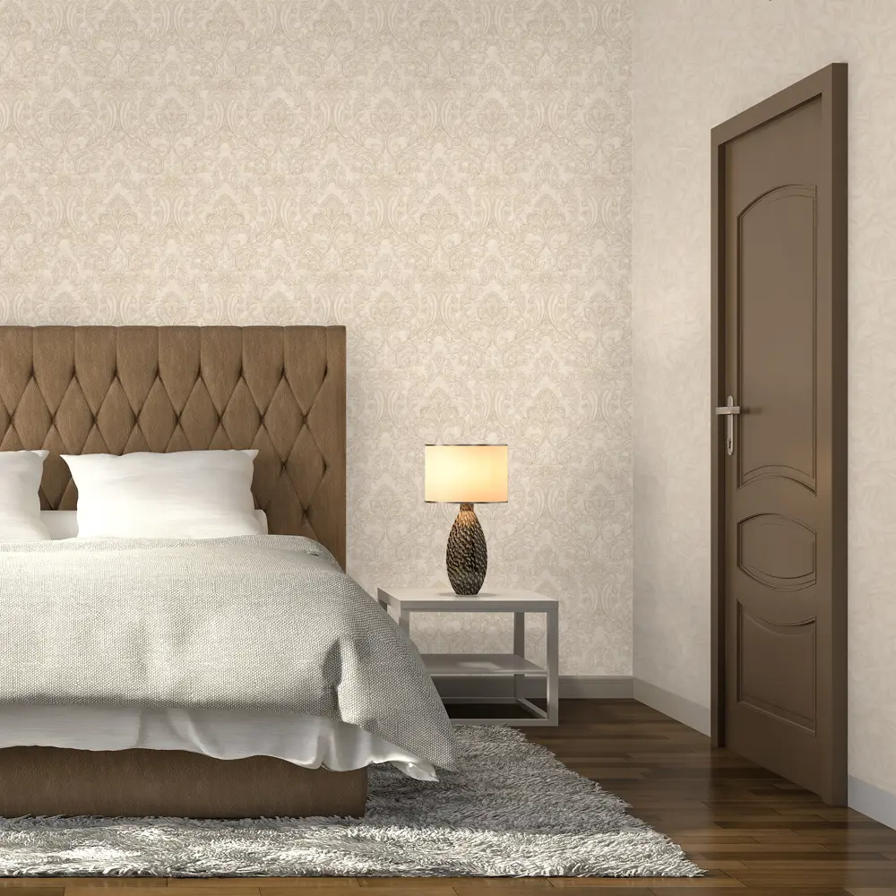 Обои флизелиновые 1,06х10 м цвет белый ED1118-00 81961298 STLM-2184096 EURO DECOR Жозефина - Вид №3