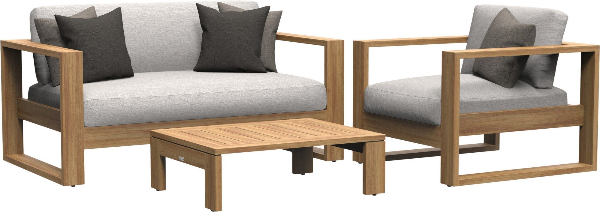 2-местный ТИК садовый диван JANUS et Cie Тик Матисс ARCH-00097171