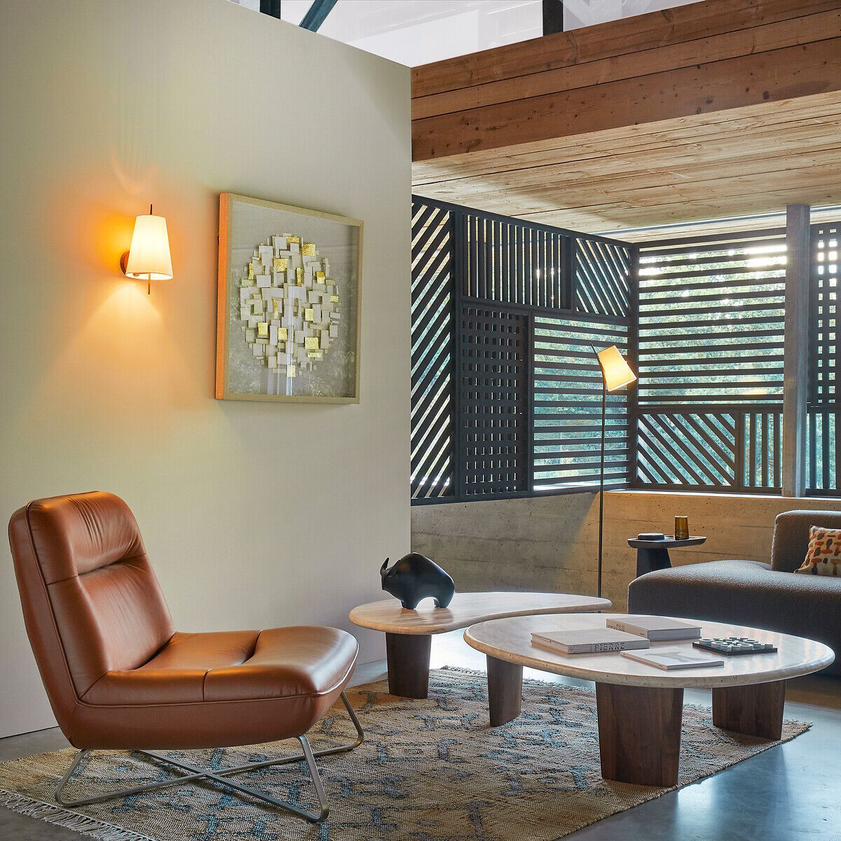 Кожаное кресло AMPM Helma ARCH-00109036 - Вид №6