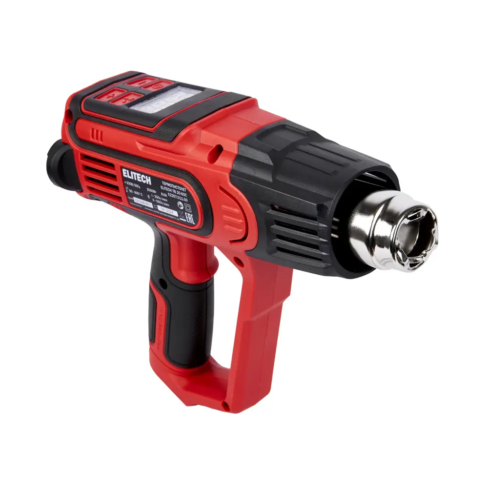 Термопистолет Elitech с электронным контролем температуры 50-600°C 89372985 STLM-1537483 - Вид №3