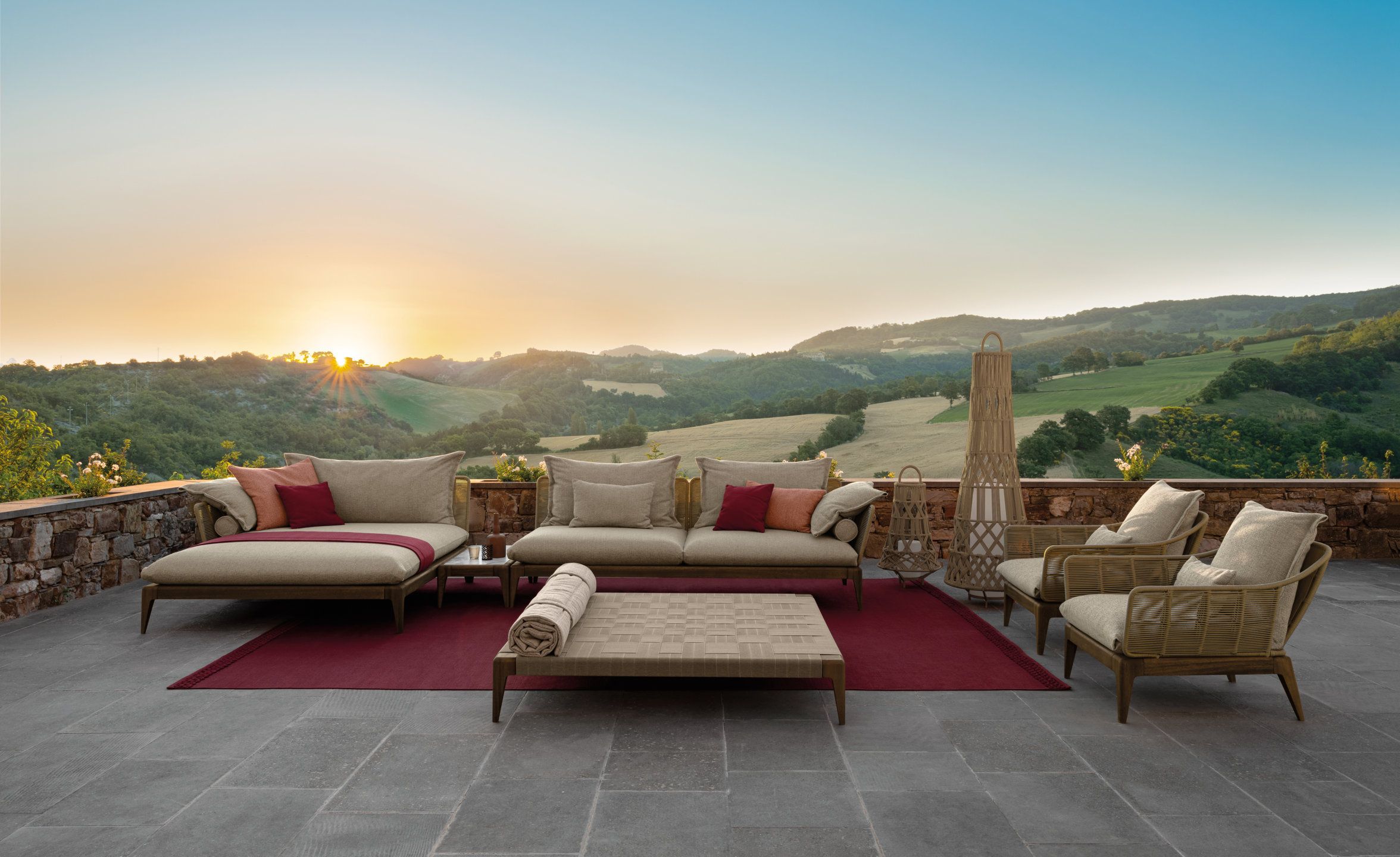 Квадратный садовый столик Talenti Cruise Teak ARCH-00128397 - Вид №4