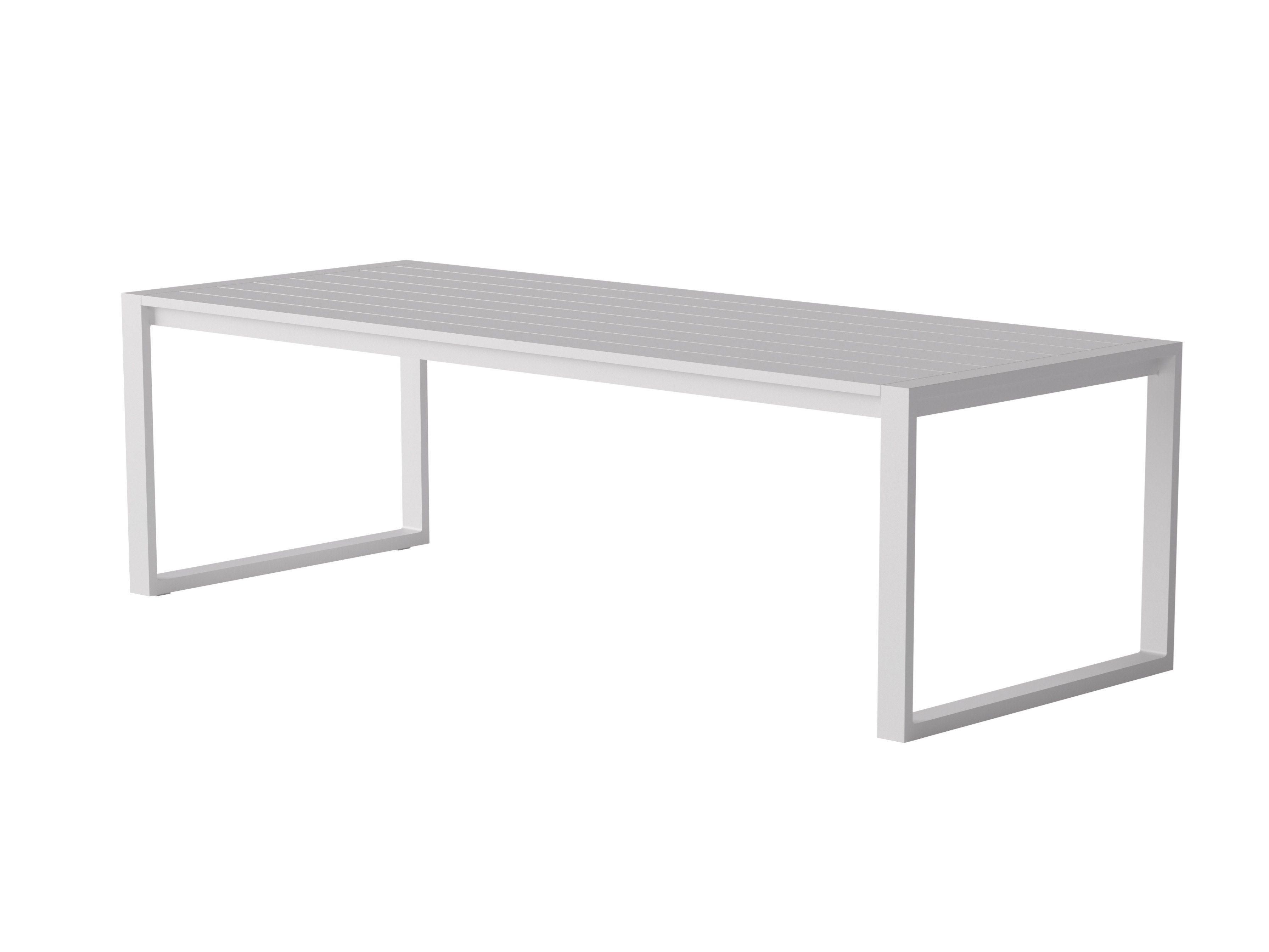 Прямоугольный алюминиевый стол с порошковым покрытием Case Eos ARCH-00051000 - Вид №15