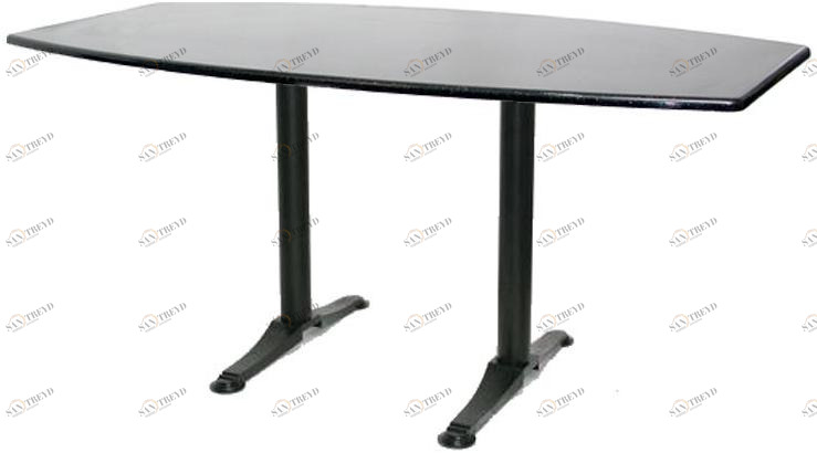 Vela Arredamenti Прямоугольный чугунный стол по контракту Cross sun-id-1513941