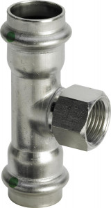 Viega Тройник Sanpress Inox 2317.2 (437169)