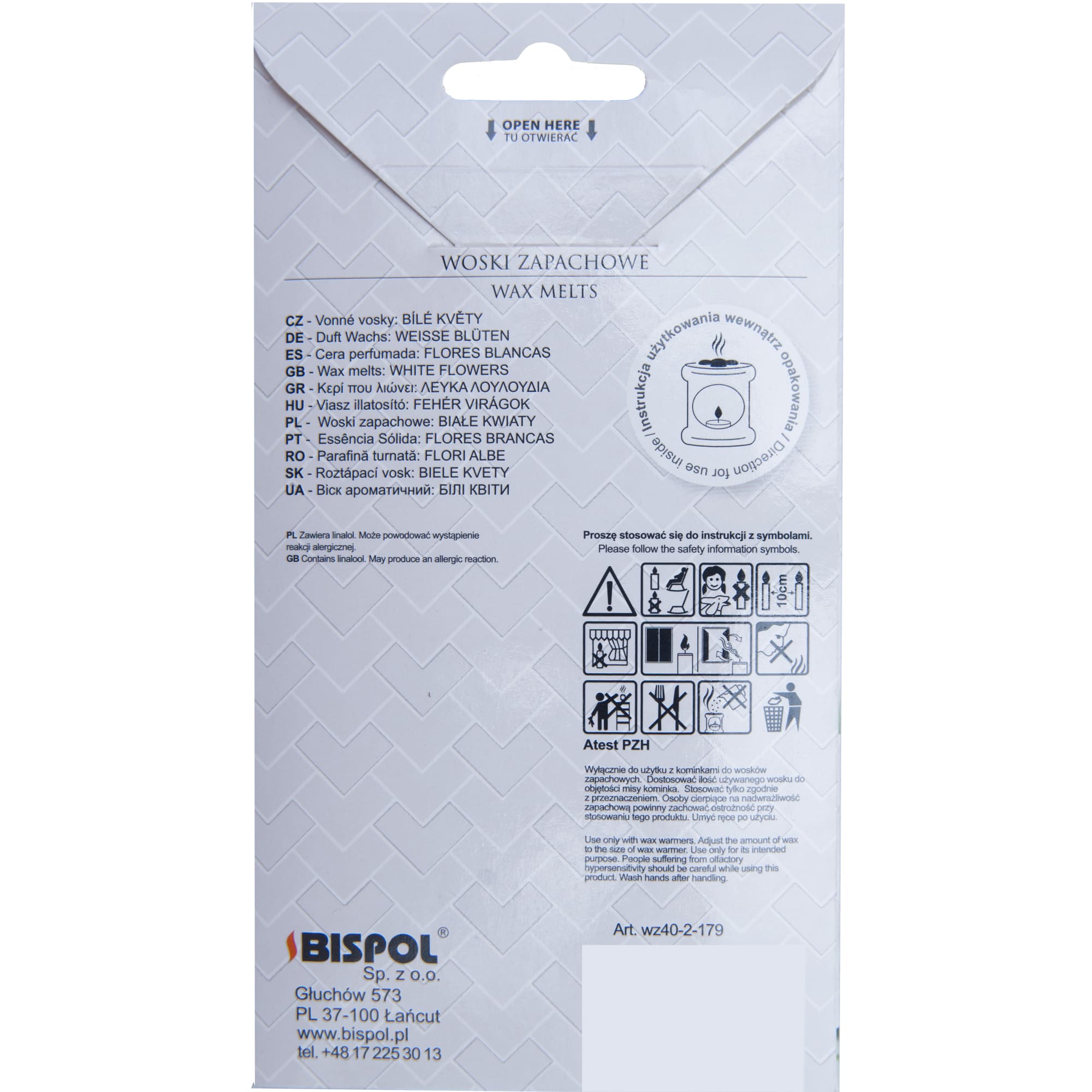 82535902 Воск ароматический для аромалампы «Белые цветы» Santreyd  - Вид №2