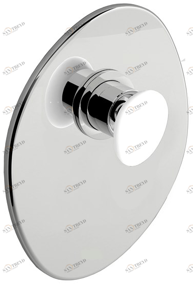 Fir Italia Смеситель для душа, однорычажный, с тарелкой Synergy stone 95 9550158