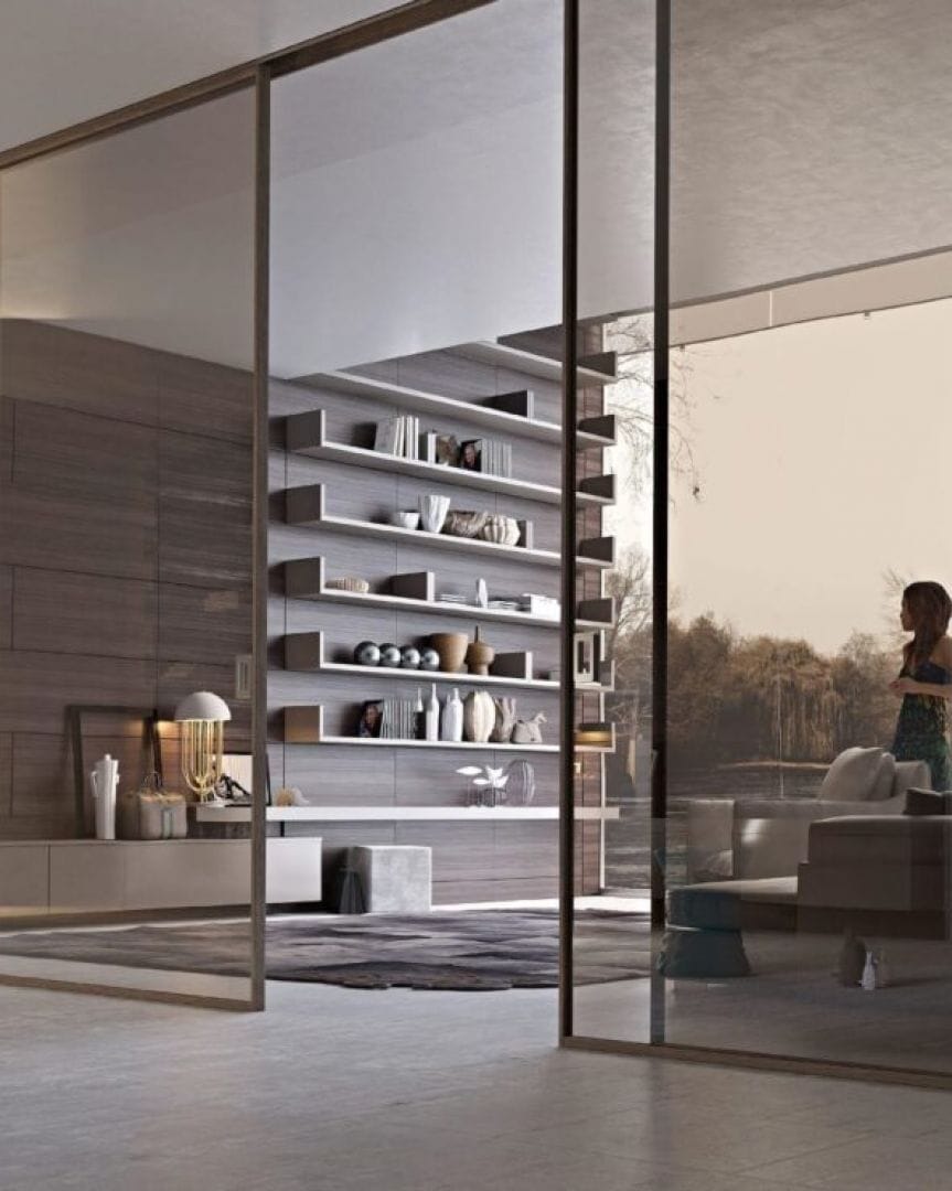 Раздвижные стеклянные двери Pail Serramenti PANORAMA ARCH-00056946 - Вид №2