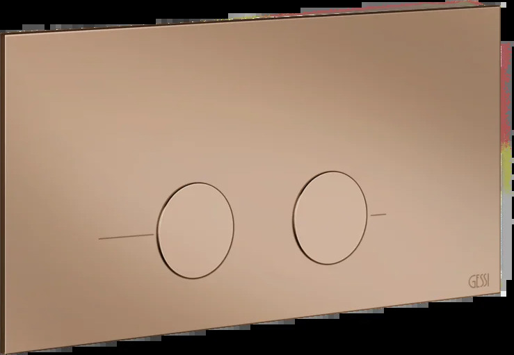 Запорная пластина 54621 030 Gessi Inverso МЕДЬ PVD