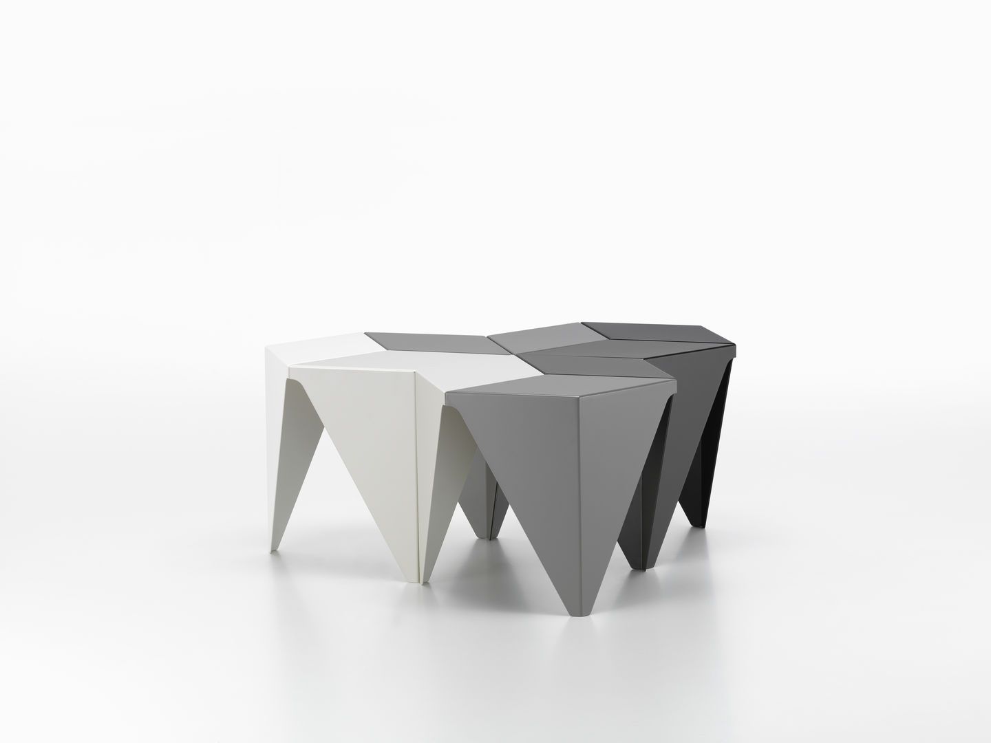 Алюминиевый журнальный столик VITRA PRISMATIC TABLE ARCH-00059368 - Вид №6