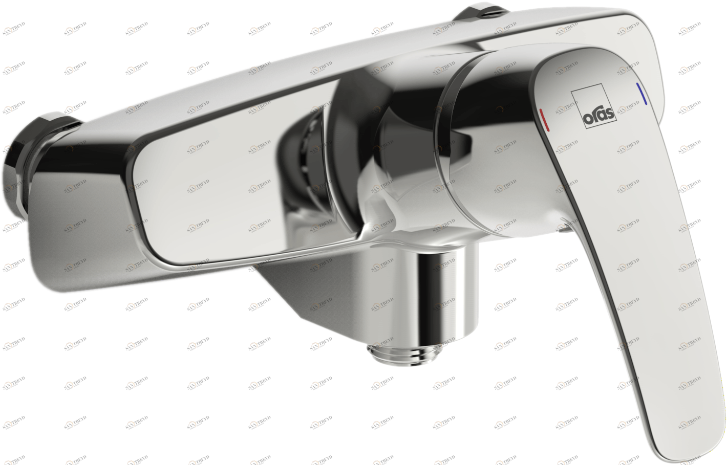 Oras 1085 Смеситель для душа, 160cc 1085 Safira Хром 