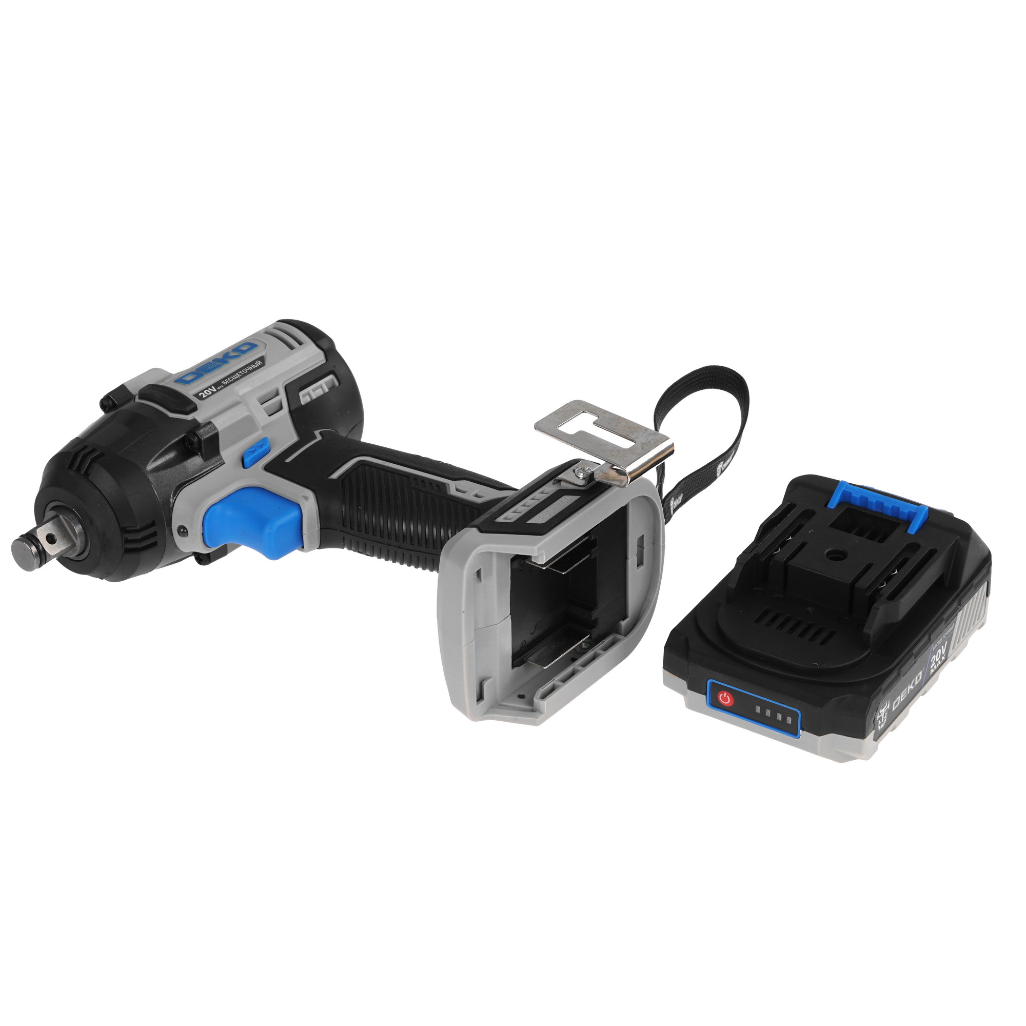 Гайковерт DEKO DKIS UNV 20V 5608070 STDN-0135813 - Вид №4