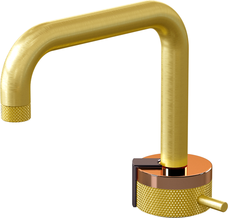 E-11500-R1RG-L2OX-BB Однорычажный прогрессивный смеситель для раковины - излив 15,3см GRAFF MOD+
