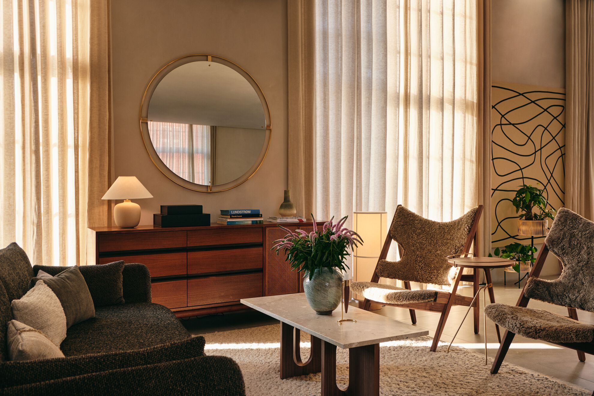 Кресло из овчины Audo Copenhagen вязание ARCH-00051856 - Вид №14