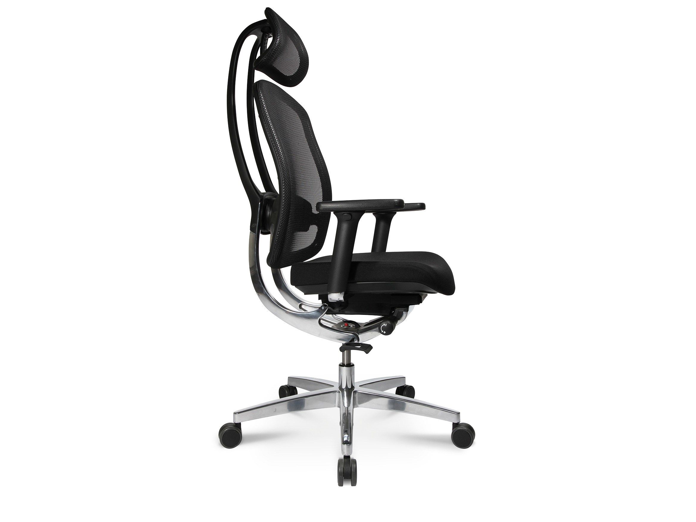 Сетчатый регулируемый по высоте поворотный операционный офисный стул Wagner AluMedic ARCH-00047612 - Вид №1