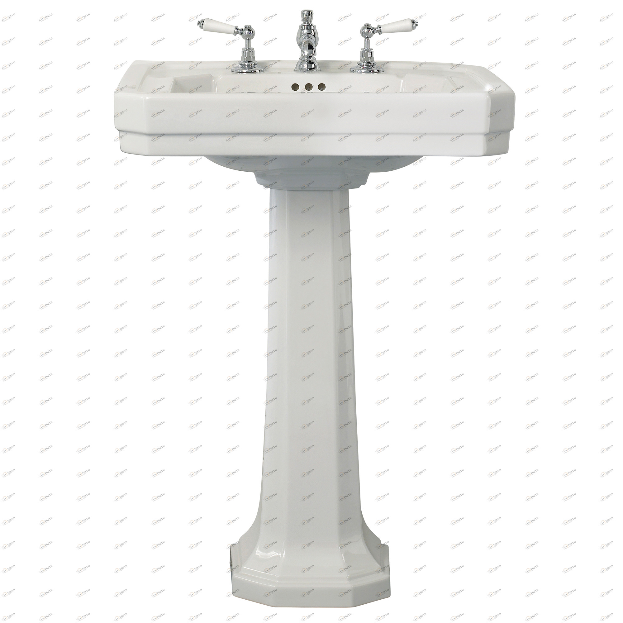 Cs-br-09 Напольная раковина стоящая овальная Traditional Bathrooms Bristol