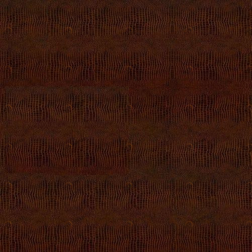 Кожаный пол CorkStyle Kroko Redbrown Натуральная кожа (Рельефная) 915х305 мм 1001500015