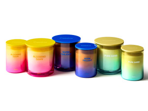 Свеча из лакированного стекла