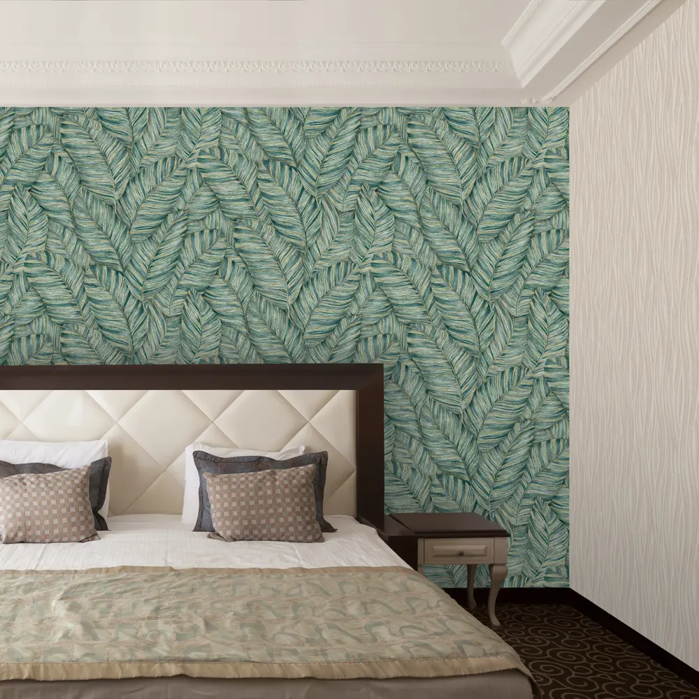 Обои флизелиновые Euro Decor Mango коричневые 1.06 м 7052-06 82377893 STLM-2183972 - Вид №3