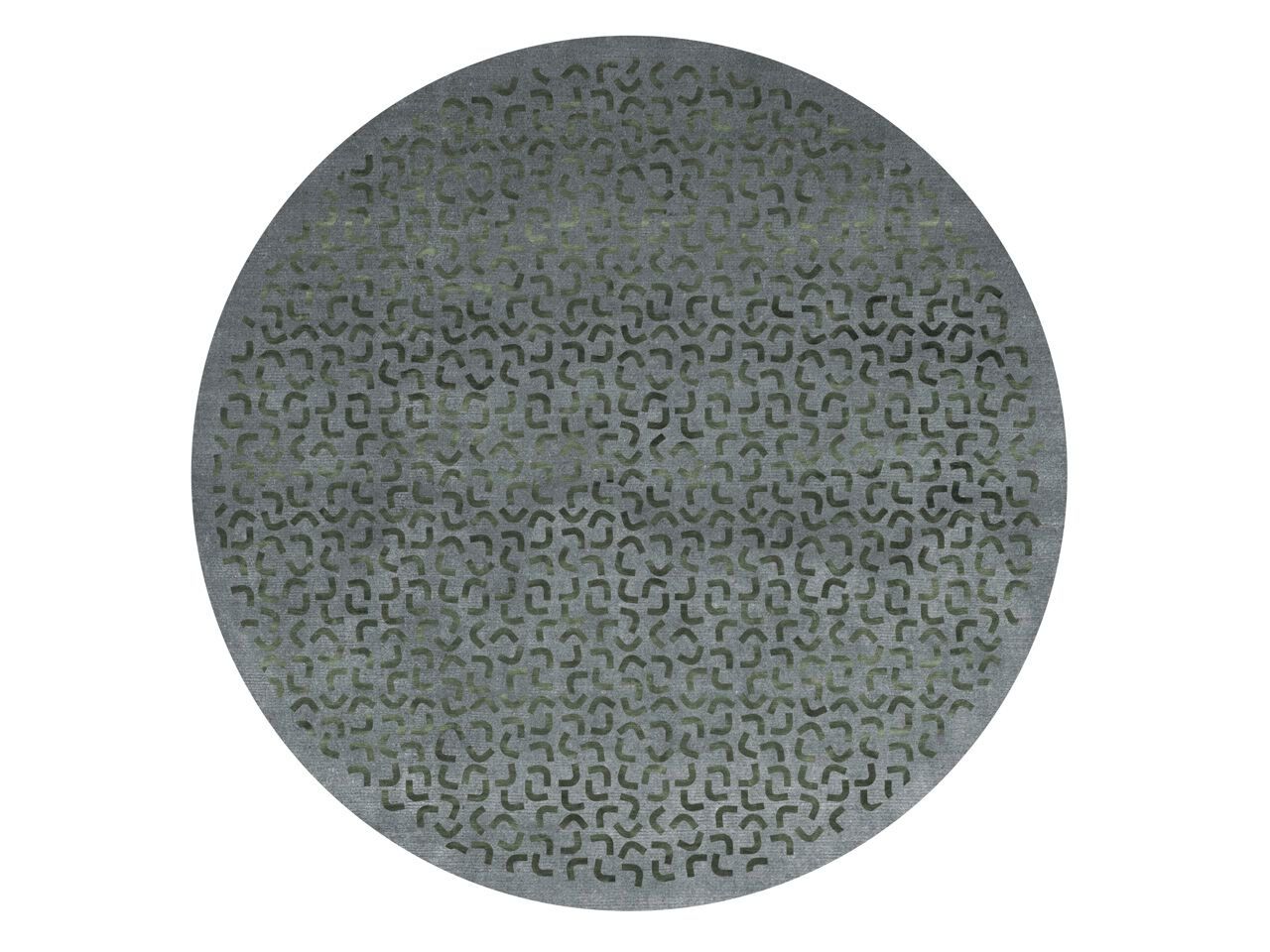 Круглый ковер из бамбука и шерсти Giorgetti BEYOND ARCH-00103716 - Вид №1