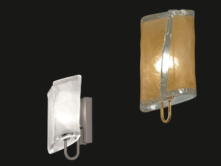 Стеклянный светодиодный настенный светильник Cremasco Illuminazione OMEGA ARCH-00014923