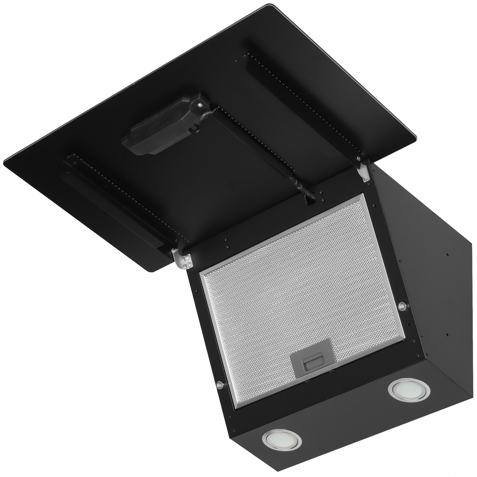 9089100 Вытяжка наклонная DEXP SC60B-650 черный/черный STDN-0107640 - Вид №2