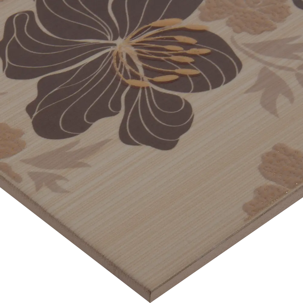 Декор «Элегия» 19.8х39.8 см цвет светлый LB CERAMICS STLM-2141107 - Вид №1