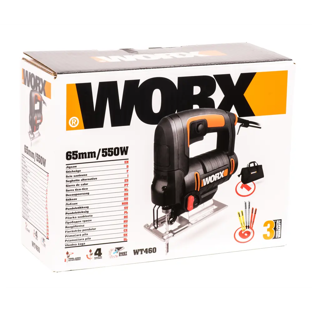 Лобзик Worx WT460, 550 Вт 82668495 STLM-2017346  - Вид №9