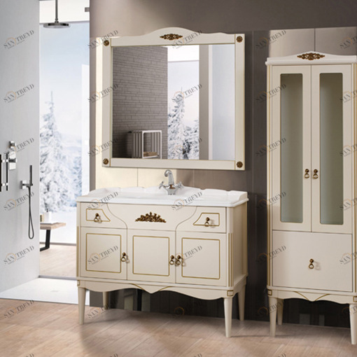 Комплект мебели для ванной Belux Верди 105 (37) АРКТИКН1050237