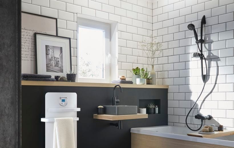 Вертикальный панельный полотенцесушитель intuis HELIA ARCH-00032531 - Вид №4